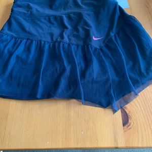 Brand new, tags on Nike tennis skort navy blue size large